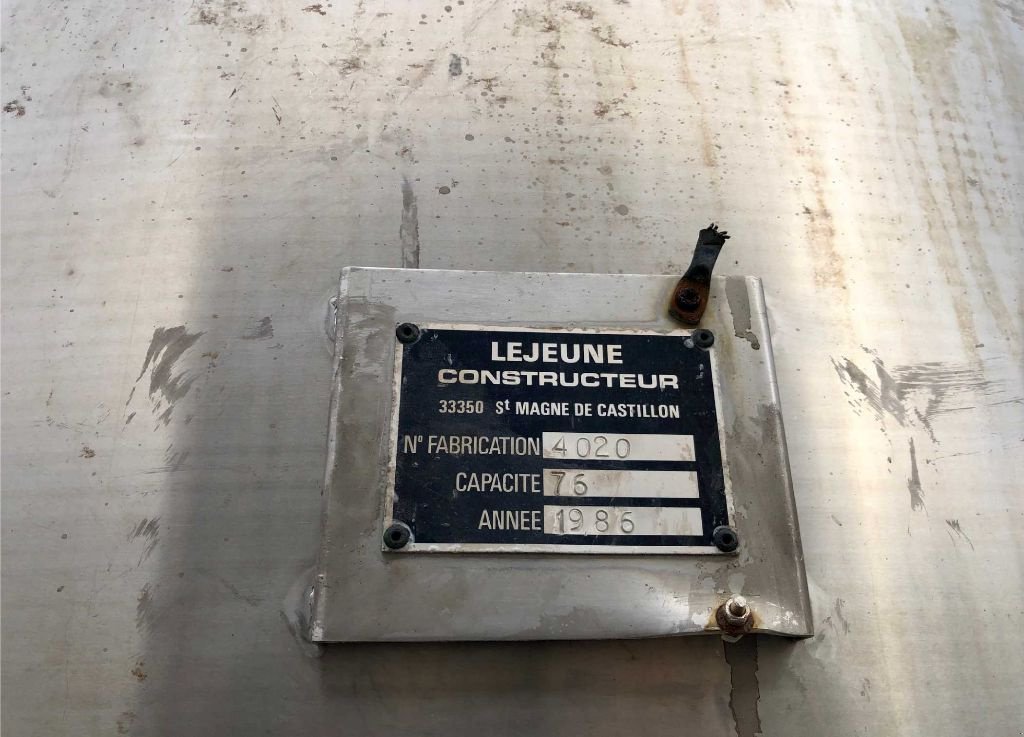 Sonstige Obsttechnik & Weinbautechnik del tipo Sonstige | Cuve inox - 76 HL, Gebrauchtmaschine In Monteux (Immagine 4)